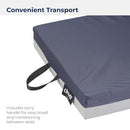 Drive Medical Wheelchair Cushion, Black, 18 (L) x 16 (W) x 3 (H) Inches