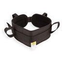 Fabrication Enterprises Padded Transfer Belt With Side Release Buckle, Large, Black