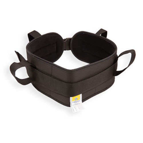 Fabrication Enterprises Padded Transfer Belt With Side Release Buckle, Large, Black