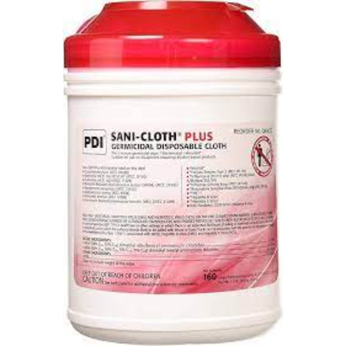 Sanicloth 'Plus' Classic Wipes 6 x 6.75 Tubs of 160