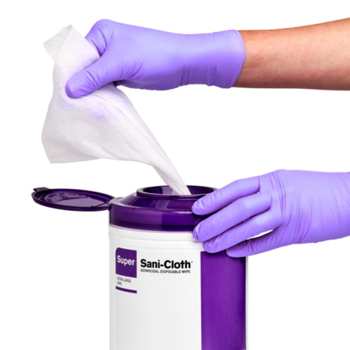 PDI Sanicloth Super Wipes, 6 x 6.75 Inches, Tub of 160