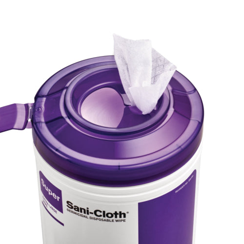 PDI Sanicloth Super Wipes, 6 x 6.75 Inches, Tub of 160
