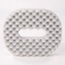 Alex Orthopedic Donut cushion with center hole for tailbone pressure relief, Navy. Moovkart