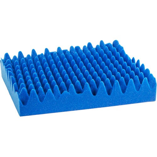 Alex Orthopedic Wheelchair Foam Cushion Convoluted, 18 X 16 X 2 Inches, Blue
