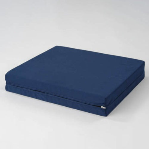 Alex Orthopedic Wheelchair Foam Cushion for pressure relief with removable cover, blue. Moovkart
