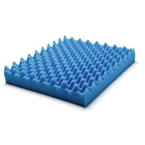 NYOrtho Wheelchair Foam Cushion Convoluted, Blue