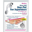 Pedifix GelSmart Toe Spreader With Stay Put Loop, Medium, Pack of 4