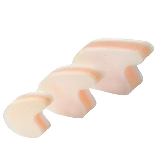 PediFix Toe Separator, Small – Soft cushioning for toe relief, reduces friction and pressure, comes in a box of 12 for comfort. Moovkart