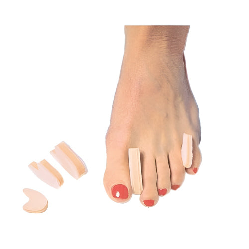 PediFix Medium Toe Separator protecting toes from overlap during daily use, Moovkart