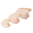 Close-up of PediFix Medium Toe Separator cushioning toes to prevent rubbing, Moovkart