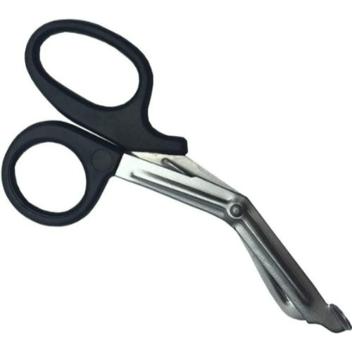 DDP Utility Scissors with Black Handle and Stainless Steel Blades for Heavy Duty Use, 5.5 Inch