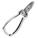 Toe Nail Cutter with stainless steel concave jaw for safe, precise nail trimming, Moovkart