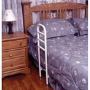 Bedside Valet securely clamped to home bed frame with powder coat finish