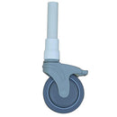 Total-lock stainless steel shower chair replacement caster