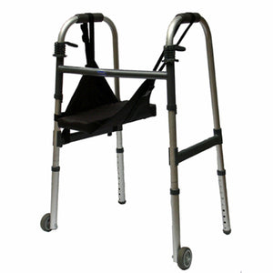 SafetySure Knee Sling Attachment Converts Standard Walker into Knee Walker, 300 lb Capacity