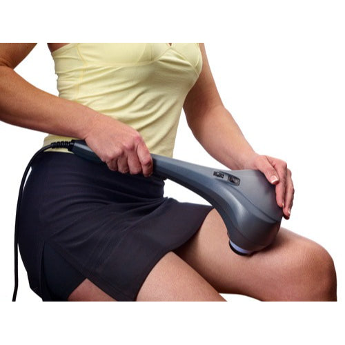 Thumper Sport Percussive Massager for deep tissue pain relief, effective for muscle soreness and tension, Moovkart
