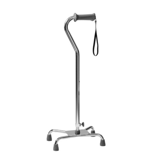 Lumex Low Profile Quad Cane for enhanced stability, Moovkart