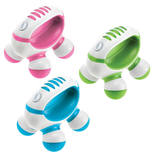 Homedics Quatro Mini Massager for Pain Relief, Battery Operated, Each