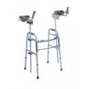 Graham-Field Platform Walker Attachment featuring a padded forearm rest for enhanced user comfort. Moovkart
