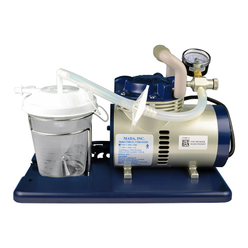 Mada Suction Aspirator Unit with 800cc Cannister for fluid removal, Moovkart
