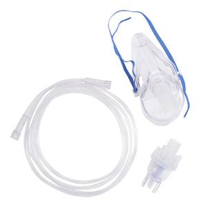 McKesson Adult Nebulizer Mask Kit, 7-Foot Kink-Resistant Tubing