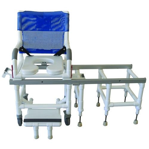 MJM International Dual Commode Shower/Transfer Chair