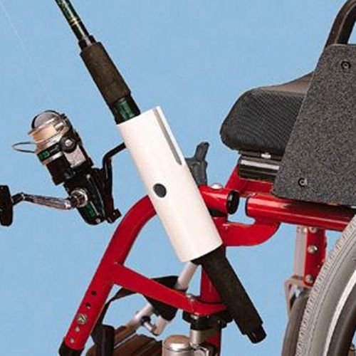Fishing Pole Holder for Wheelchairs