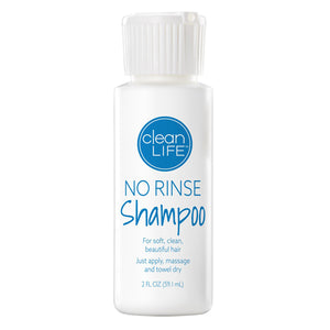 Clean Life No-Rinse Shampoo, Waterless Hair Cleanser, Odor Eliminating Formula