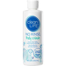 Clean Life No Rinse Body Wash 8 oz, Ready to Use, No-Rinse Formula, Leaves Skin Clean and Fresh