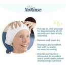 No Rinse Shampoo Cap, Waterless Hair Cleanser for Hospitals and Home Care Use