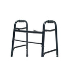 Graham-Field Aluminum medical walker with front wheels and glide tips, Moovkart
