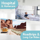 Medline Male Urinal with Cover – Secure snap-on cover and graduation marks for easy fluid management. Moovkart