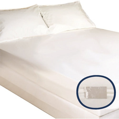 Bugstop Zipper Mattress Cover Long Twin waterproof and allergen-proof protector, Moovkart