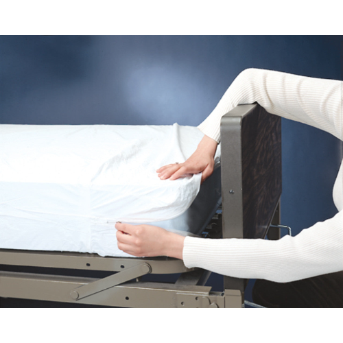 Heavy Duty 4 Gauge Mattress Cover with Contour Closure, Hospital Bed Size, 36 x 80 x 6 Inches
