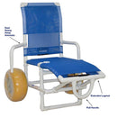 MJM All Terrain PVC Wheelchair – Durable Medical Mobility Chair for Indoor and Outdoor Use. Moovkart