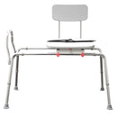 Eagle Health Snap-N-Save Transfer Bench – Features a 360° swivel seat for secure, easy bath transfers, Moovkart.