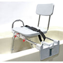 Eagle Health Snap-N-Save Sliding Tub-Mount Transfer Bench with Swivel Seat, adjustable height and 360° swivel, Moovkart