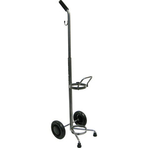 Drive Medical Two Wheel Oxygen Cylinder Single Tank Holder