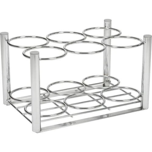 Drive Medical Oxygen Rack for 6 Cylinders, durable storage solution for multiple oxygen tanks, Moovkart
