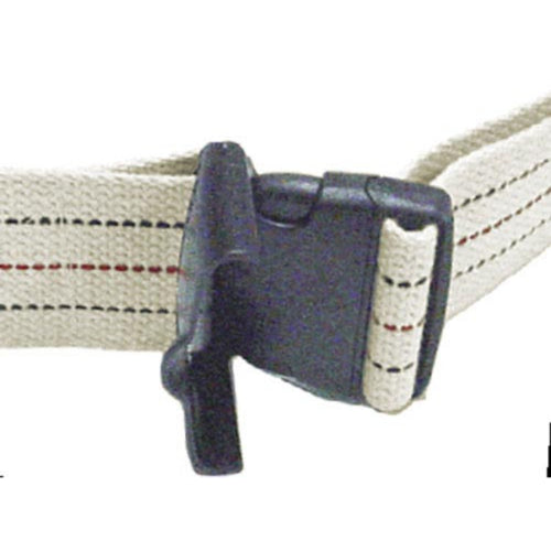 Fabrication Enterprises Gait Belt with Safety Release, 2 x 72 Inches, Striped
