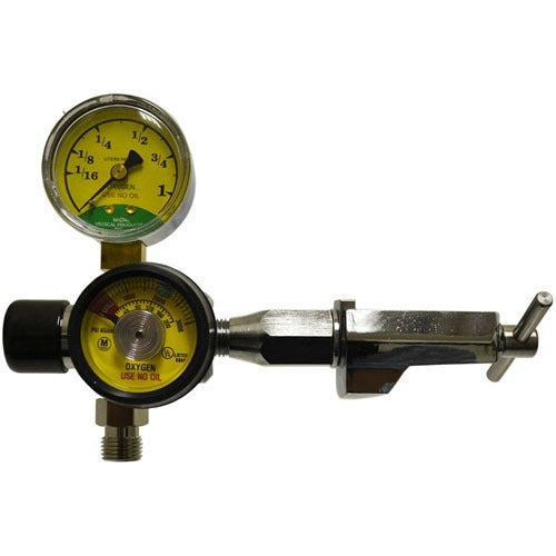 Drive Medical Oxygen Regulator with CGA-870 connection, durable and easy-to-use for oxygen therapy, Moovkart
