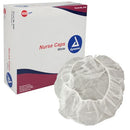 Dynarex Surgical Caps, Disposable, 21 Inch, White, Box of 100, Pack of 2 for Medical Use