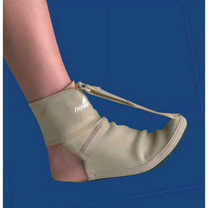 Thermoskin Plantar FXT Night Sock with Dorsiflexion Support and Anti-Slip Sole, X-Small