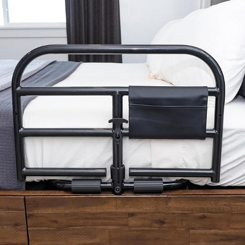 Stander Prime Safety Bed Rail with Organizer Pouch