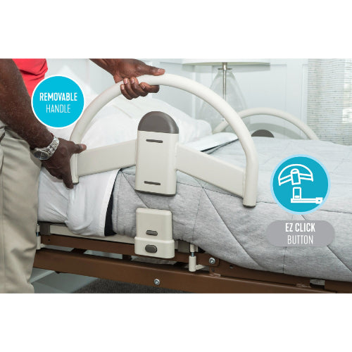 Stander EZ Click Long Term Care Bed Handle, Case of 2 Pair