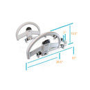 Stander EZ Click Bed Handle – 500 lbs Support, 2 Pairs
