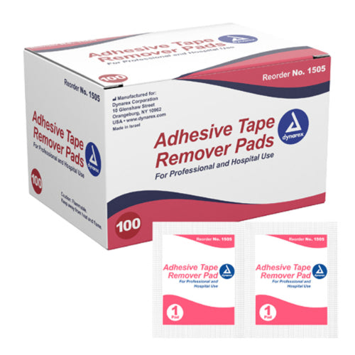 Adhesive Tape Remover Pads Bx/100