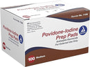 Dynarex Povidone-Iodine Prep Pad 10% antiseptic for sterile skin prep, Moovkart
