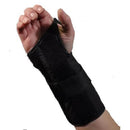 Side view of breathable Darco Wrist Brace with metal stay for support, Moovkart