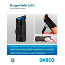 Darco Extra Small Wrist Splint applied one-handed for mobility and comfort, Moovkart